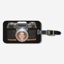 Personalisiert Camera Foto Gepäckmarke