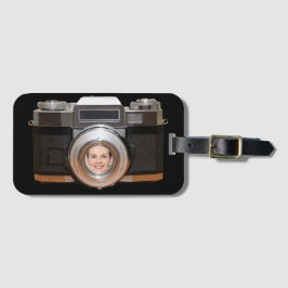 Personalisiert Camera Foto Gepäckmarke Gepäckanhänger