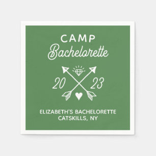 Personalisiert Camp Bachelorette Serviette