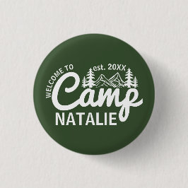 Personalisiert Camp Junggeselinnen-Abschied Brides Button