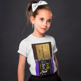 Personalisiert Candy Bar Golden Ticket T-Shirt