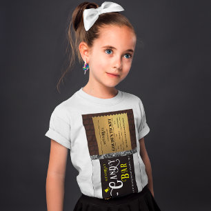 Personalisiert Candy Bar Golden Ticket T-Shirt