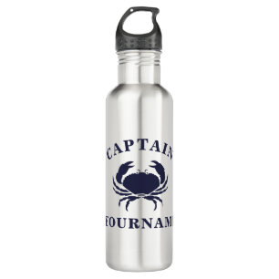 Personalisiert Captain Crab Flasche aus Edelstahl Edelstahlflasche