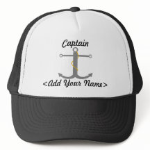 Personalisiert Captain Hat