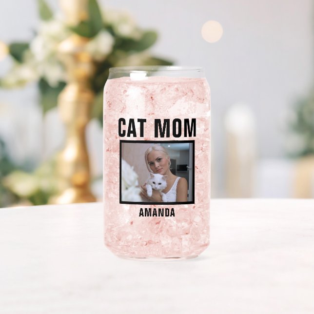 Personalisiert Cat Mama Foto Dosenglas (Insitu (Hochzeit))