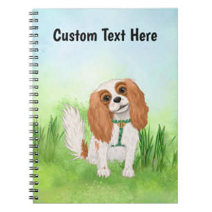 Personalisiert Cavalier King Charles Spaniel Notizblock