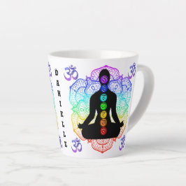 Personalisiert Chakra Ohm Yogi Zen Tasse