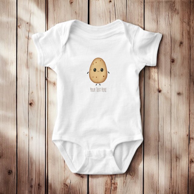 Personalisiert Charming Kawaii Potato Baby Strampler (Von Creator hochgeladen)