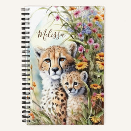 Personalisiert Cheetah School Office Notebook Gesc Notizbuch
