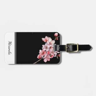 Personalisiert Cherry Blossom Gepäckmarke Gepäckanhänger