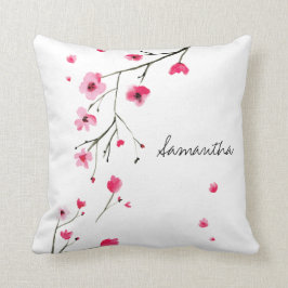 Personalisiert, Cherry Blossom, Name Kissen
