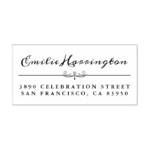 Personalisiert Chic Handgeschriebener Name Rückgab