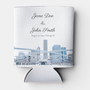 Personalisiert Chicago Dosenkühler