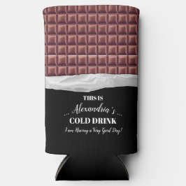 Personalisiert Chocolate Candy Bar Party Selters Dosenkühler