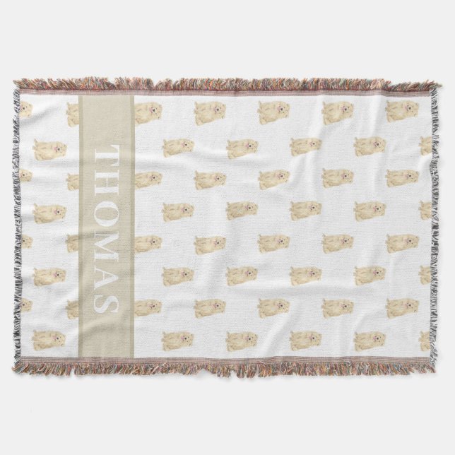 Personalisiert Chow Chow Chow Decke (Vorderseite)