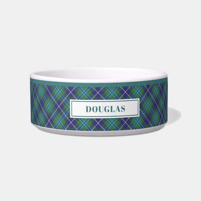 Personalisiert Clan Douglas Tartan Kariert Napf (Vorderseite)