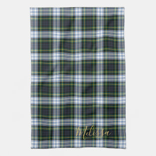 Personalisiert Clan Gordon Tartan Karierter Name Geschirrtuch