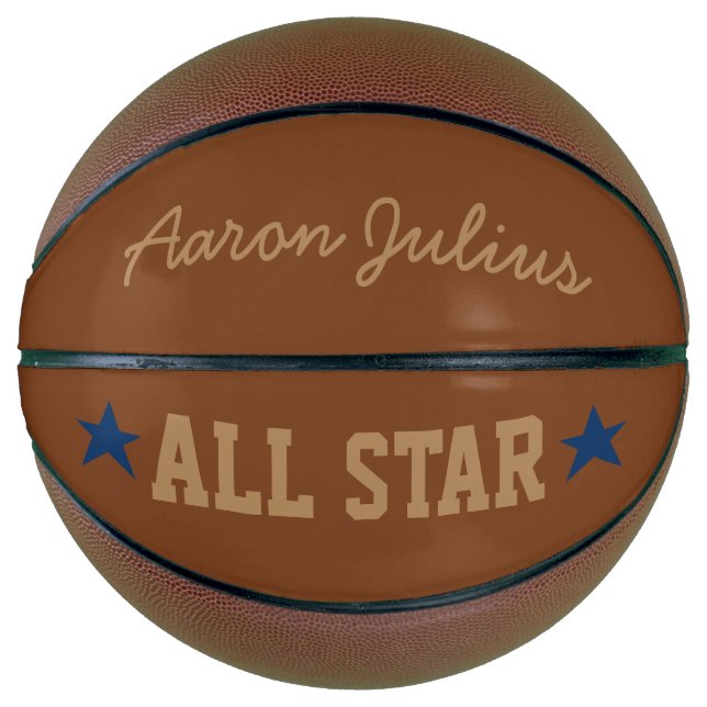Personalisiert Classic All Star Basketball-Geschen Basketball (Vorderseite)
