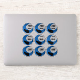 Personalisiert Clear-Logo-Aufkleber Aufkleber