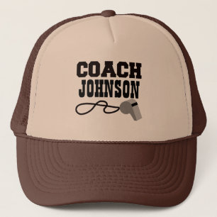 Personalisiert Coach Whistle Trucker Hat Truckerkappe