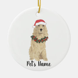 Personalisiert Cocker Spaniel (Blonde Tan Golden) Keramik Ornament