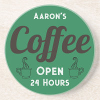 Personalisiert Coffee Shop Untersetzer Geschenk