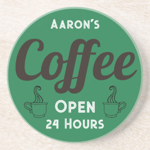 Personalisiert Coffee Shop Untersetzer Geschenk