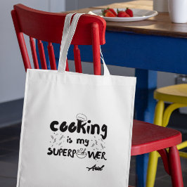 Personalisiert Cooking ist mein superpower Funny G Tragetasche
