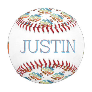Personalisiert Coolster Vater je Baseball