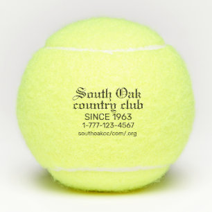 Personalisiert Country Club OE Tennisbälle