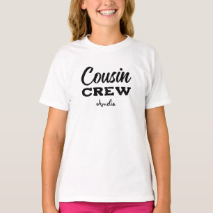 Personalisiert Cousin Crew T - Shirt