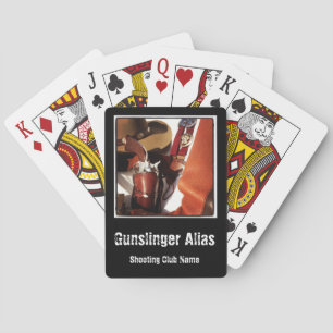 Personalisiert Cowboy Action Fast Zeichn Card Deck Spielkarten
