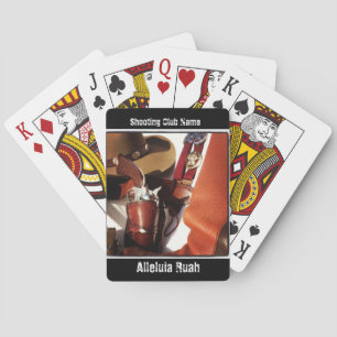 Personalisiert Cowboy Action Fast Zeichn Card Deck Spielkarten