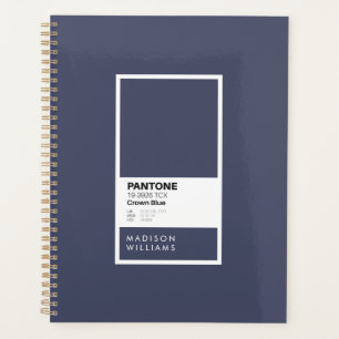 Personalisiert Crown Blue-Notebook Individuelle Planer