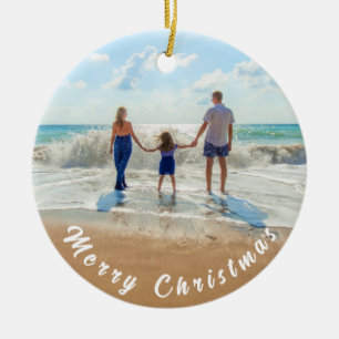 Personalisiert Custom Ihr Foto Weihnachtsschmuck