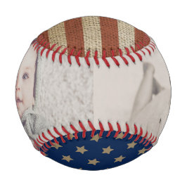 Personalisiert Custom Made USA American Patriotic Baseball