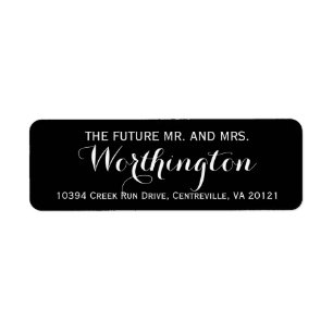 Personalisiert Custom Wedding Future Mr. und Mrs.