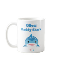 Personalisiert Daddy Shark Individuelle Name