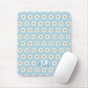 Personalisiert Daisy Floral Mousepad - Individuell