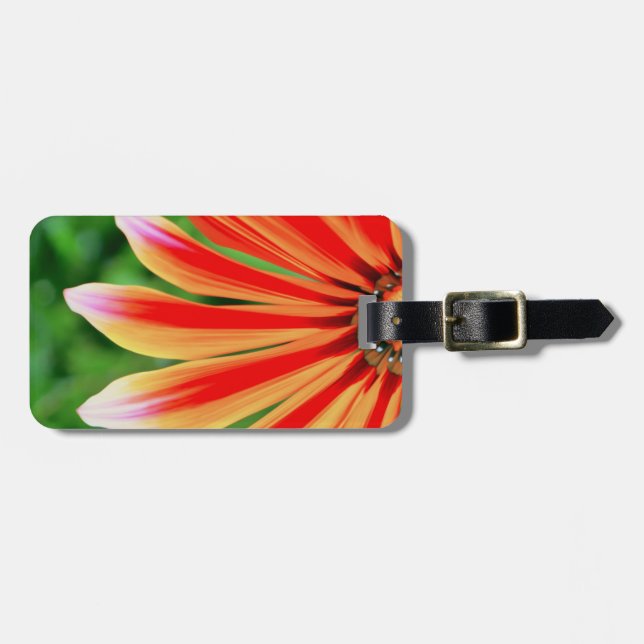 Personalisiert Daisy Petals Gepäckanhänger (Vorderseite horizontal)