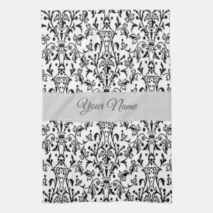 Personalisiert Damask Geschirrtuch