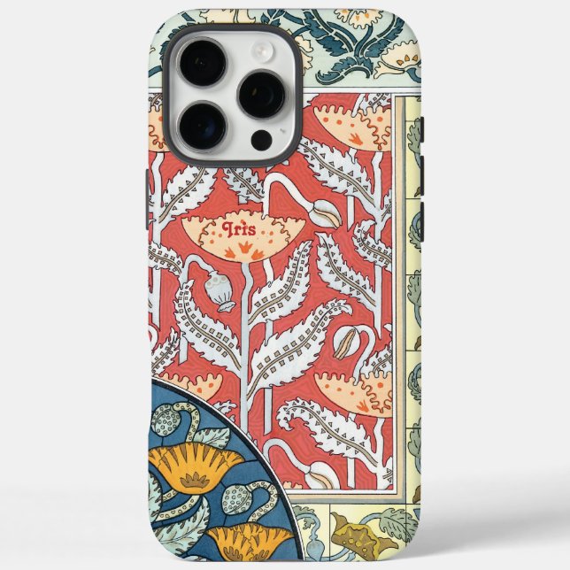 Personalisiert Damask iPhone 6 case-You Choose Col Case-Mate iPhone Hülle (Rückseite)
