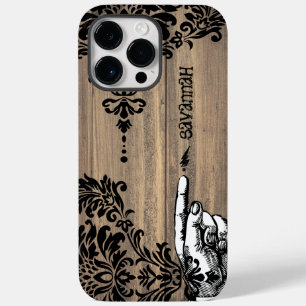 Personalisiert Damask Stallholzreben Case-Mate iPhone Hülle