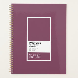 Personalisiert Damson Lila Notebook   Individuelle Planer
