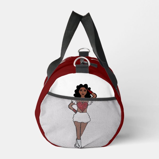 Personalisiert Dancer Duffle Bag Red Spark #1 (Rechts)