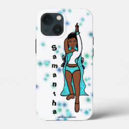 Personalisiert Dancer iPhone /iPad Gehäuse Aqua Ca Case-Mate iPhone Hülle