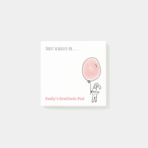 Personalisiert Dankbarkeit Notelets - Danke Post-it Klebezettel