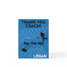 Personalisiert danke Ihnen Hockey Coach Rip im Net