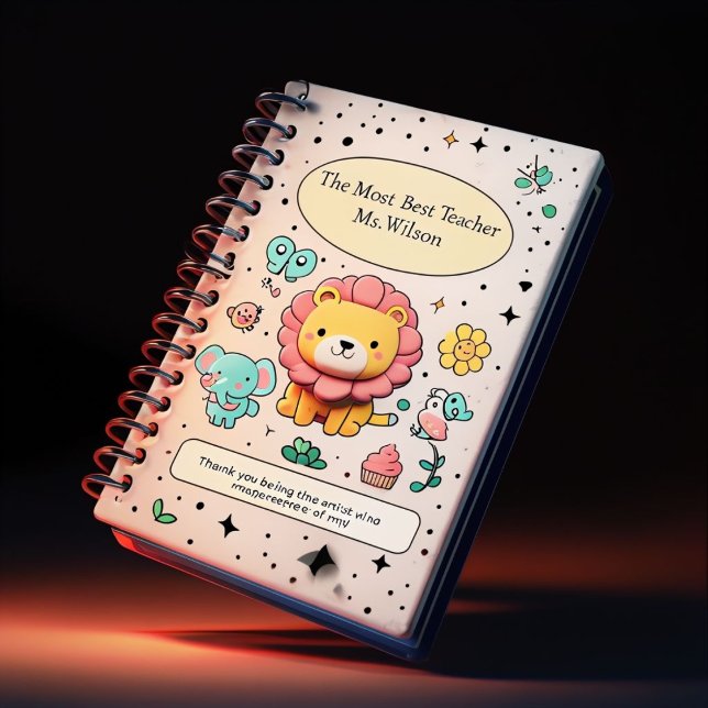 Personalisiert Danke, Lehrer Notizblock (Von Creator hochgeladen)