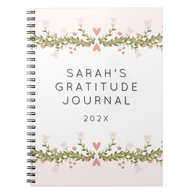 Personalisiert Dankesblatt Notizblock (Vorderseite)